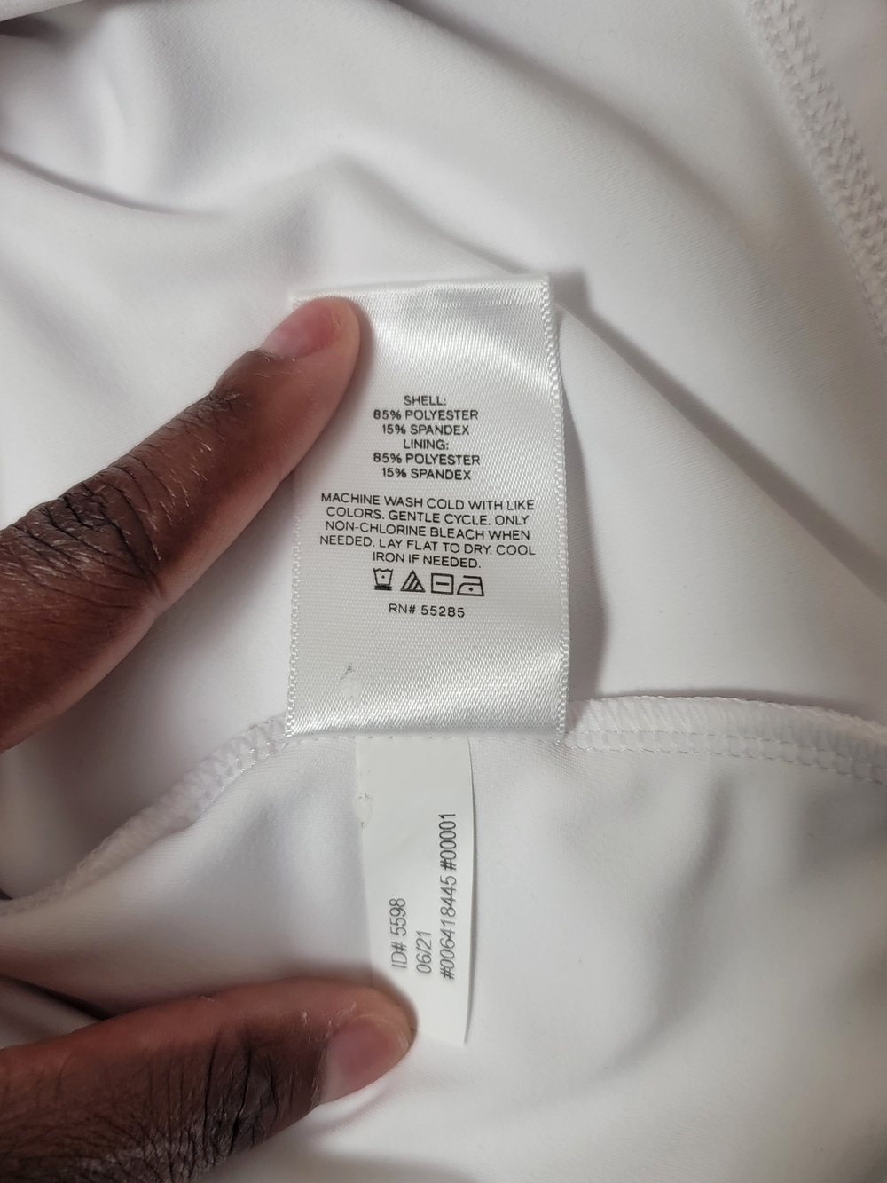 Express White Sleeveless Shell Top - Picture 5 of 5